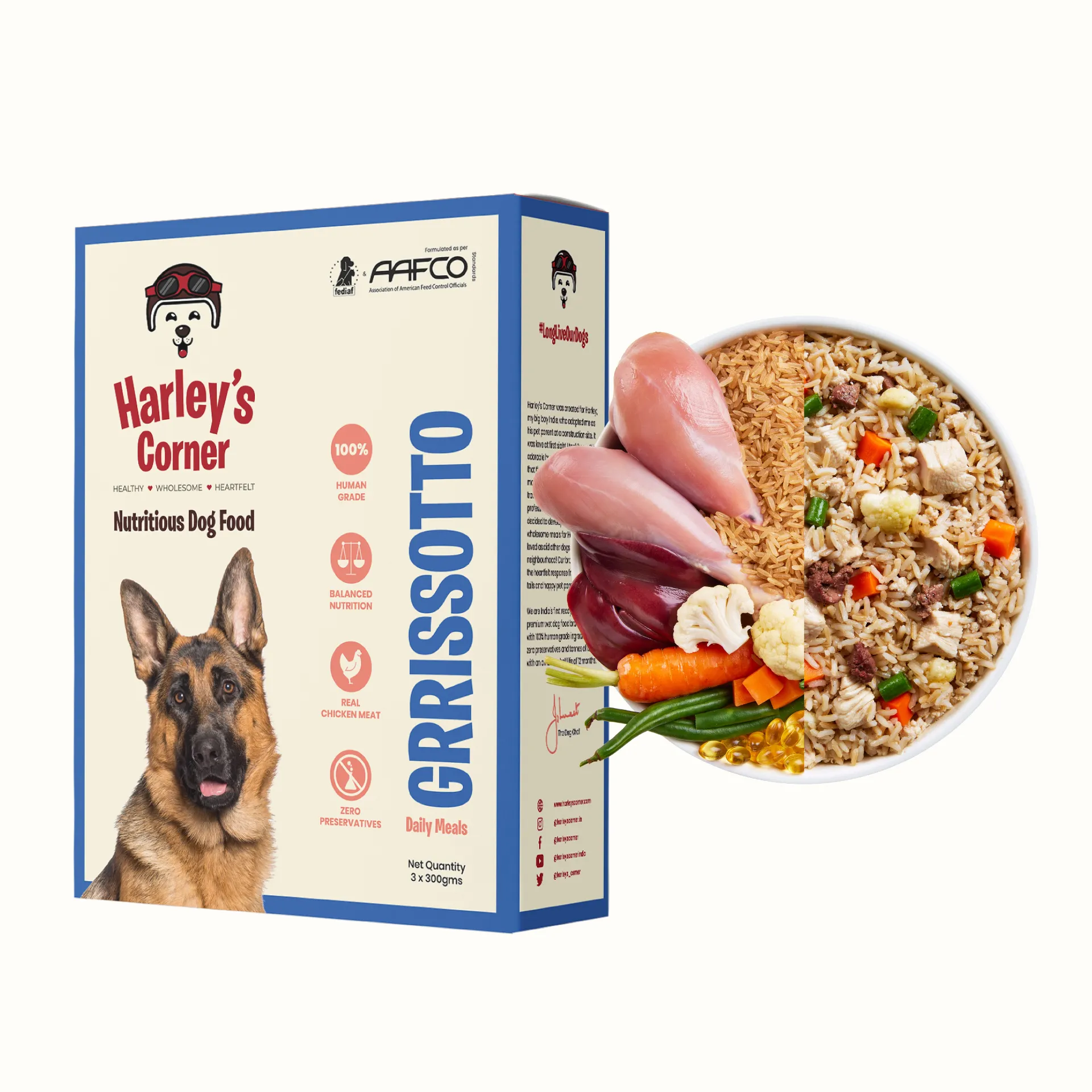 Chicken, Liver & Rice (Grrissotto) in Bengaluru - Pet Products Online