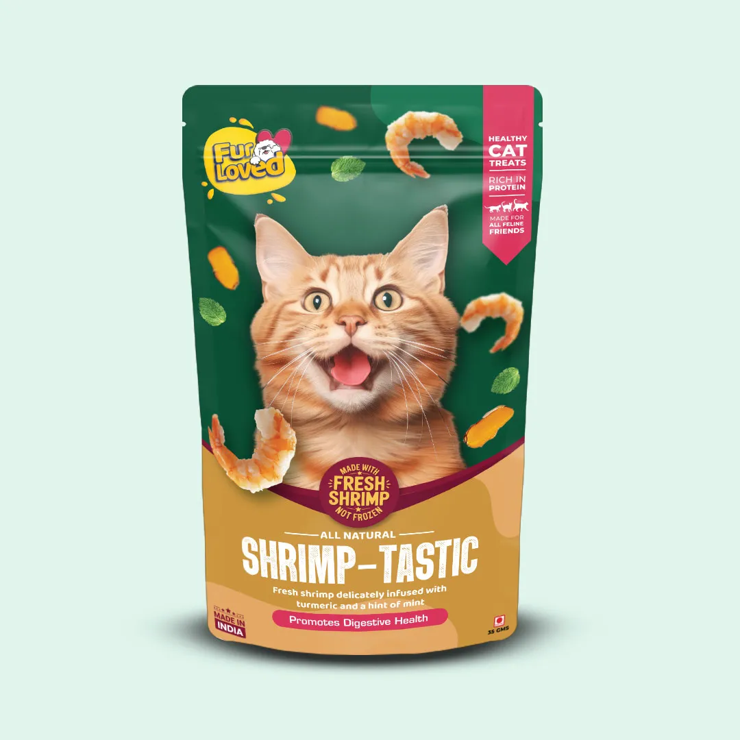 Furloved Shrimp-tastic Shrimp Fish 35gms in undefined - Pet Products Online