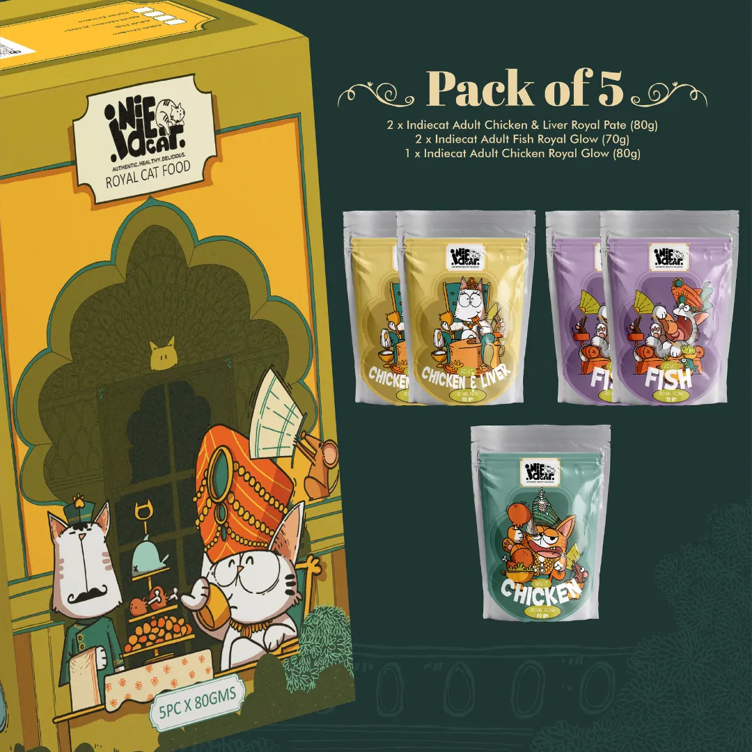 IndieCat Royal Trial Pack in Tiruvallur - Pet Products Online