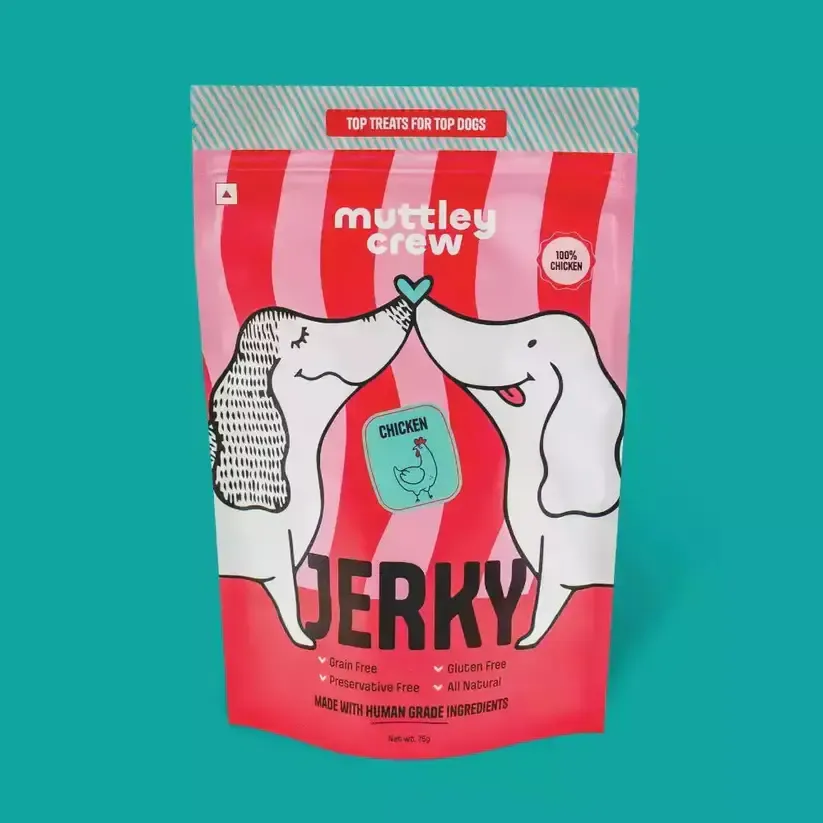 Muttley Crew - The Protein Showdown - Chicken Jerky + Buff Jerky in Bengaluru - Pet Products Online