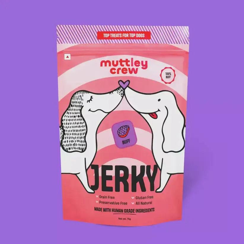 Muttley Crew - The Protein Showdown - Chicken Jerky + Buff Jerky in Bengaluru - Pet Products Online