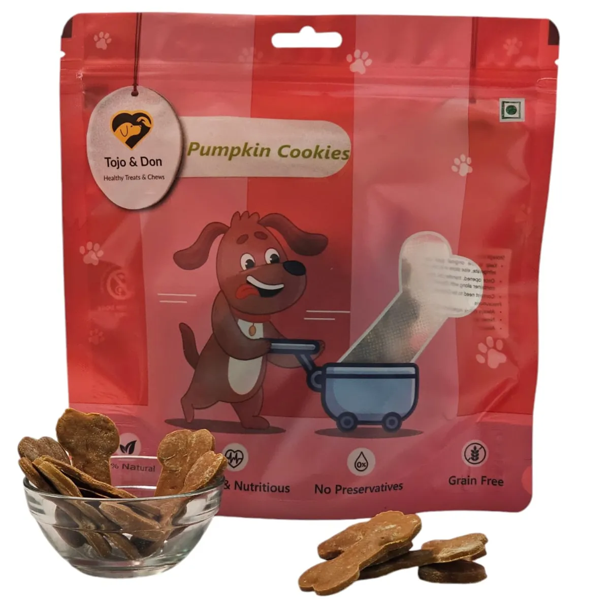 Pumpkin Cookies in Thane - Pet Products Online
