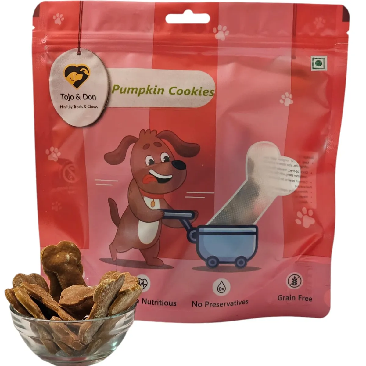 Pumpkin Cookies in Thane - Pet Products Online