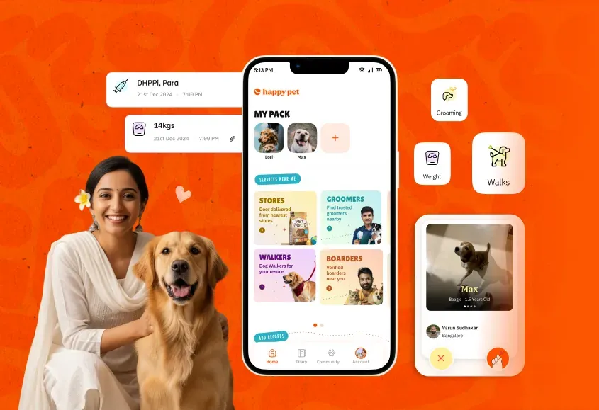 Dog pet parent routine