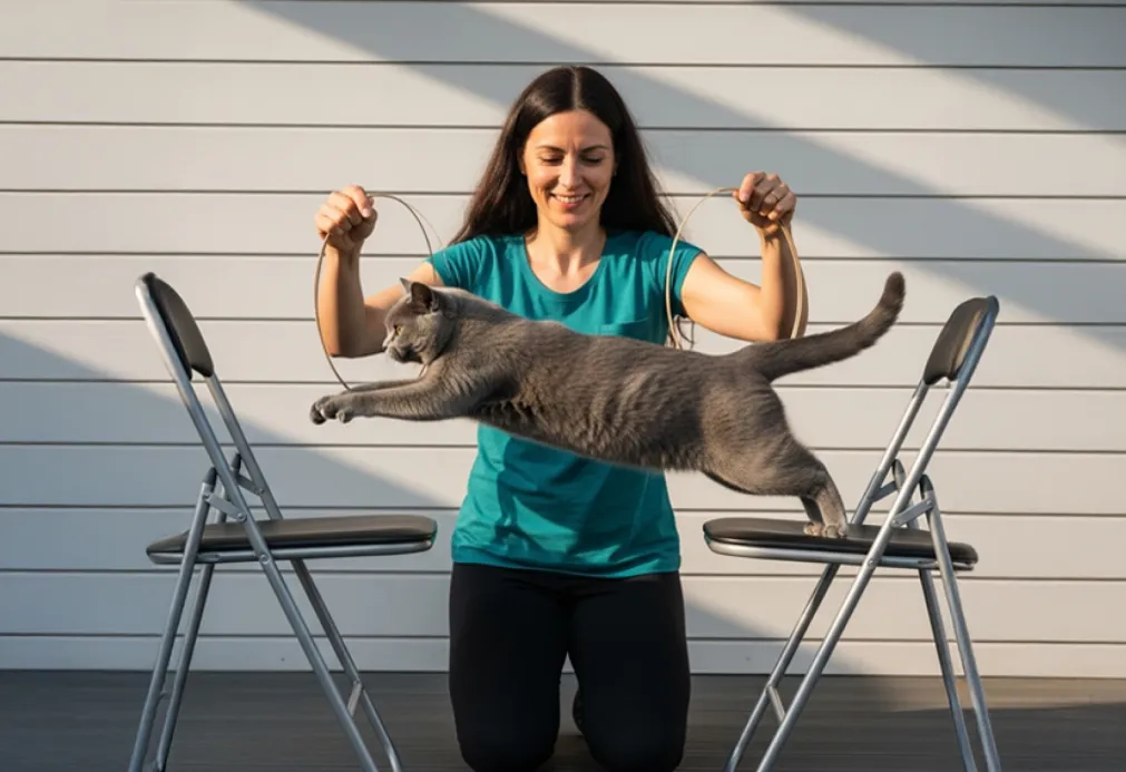 Easy way to train cats