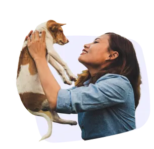 women with dog